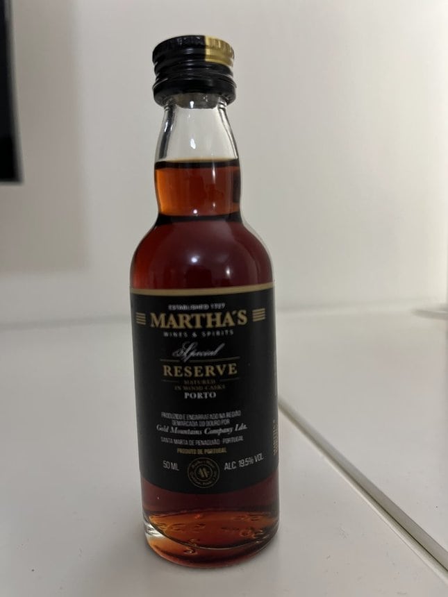 Marthas Special Reserve Tawny flaske